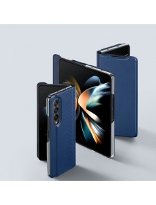 Dux Ducis Bril case for Samsung Galaxy Z Fold4 flip wallet stand blue