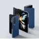 Dux Ducis Bril case for Samsung Galaxy Z Fold4 flip wallet stand blue