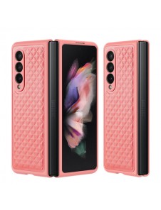 Dux Ducis Venice Leather Case for Samsung Galaxy Z Fold 3 Genuine Leather Cover Red