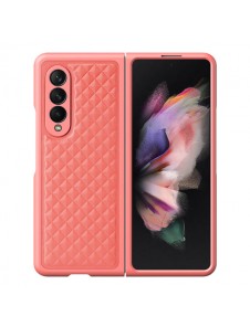 Dux Ducis Venice Leather Case for Samsung Galaxy Z Fold 3 Genuine Leather Cover Red