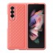 Dux Ducis Venice Leather Case for Samsung Galaxy Z Fold 3 Genuine Leather Cover Red
