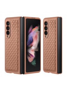 Dux Ducis Venice Leather Case for Samsung Galaxy Z Fold 3 Genuine Leather Cover Brown