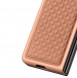 Dux Ducis Venice Leather Case for Samsung Galaxy Z Fold 3 Genuine Leather Cover Brown