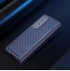 Dux Ducis Venice Leather Case for Samsung Galaxy Z Fold 3 Genuine Leather Cover Blue