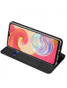 Dux Ducis Skin Pro case for Samsung Galaxy A04e cover with flip card wallet stand black