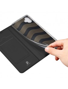 Dux Ducis Skin Pro case for Samsung Galaxy A04e cover with flip card wallet stand black