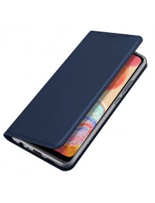 Dux Ducis Skin Pro case for Samsung Galaxy A04e flip cover card wallet stand blue