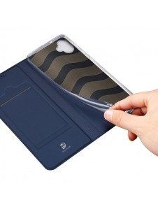 Dux Ducis Skin Pro case for Samsung Galaxy A04e flip cover card wallet stand blue