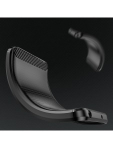 Carbon Case cover for Sony Xperia 1 V flexible silicone carbon cover black