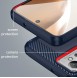 Carbon Case case for Xiaomi 12 Lite flexible silicone carbon cover black