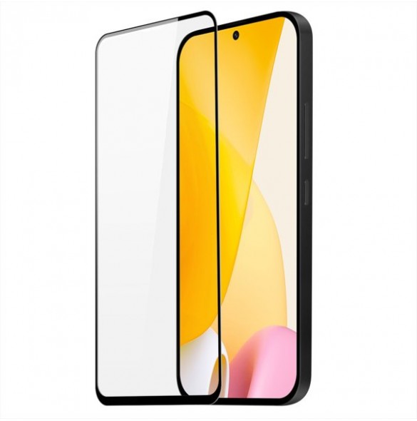 Dux Ducis 9D Tempered Glass for Xiaomi 12 Lite 9H with Black Frame