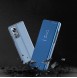 Clear View Case cover for Xiaomi 12 Lite cover with a flip pink