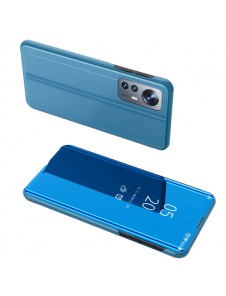 Clear View Case cover for Xiaomi 12 Lite blue flip cover