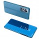 Clear View Case cover for Xiaomi 12 Lite blue flip cover