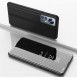 Clear View Case cover for Xiaomi 12 Lite cover with a flap black