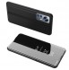 Clear View Case cover for Xiaomi 12 Lite cover with a flap black