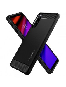 Spigen Rugged Armor case for Sony Xperia 10 IV black