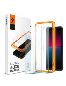 TEMPERED GLASS Spigen ALM GLAS.TR SLIM 2-PACK SONY XPERIA 10 IV