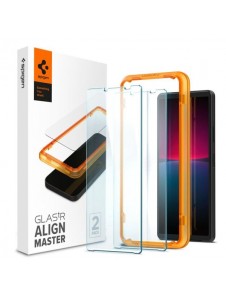 TEMPERED GLASS Spigen ALM GLAS.TR SLIM 2-PACK SONY XPERIA 10 IV