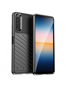 Thunder Case case for Sony Xperia 10 IV silicone armor case black