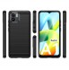 Carbon Case for Xiaomi Redmi A1 flexible silicone carbon cover black