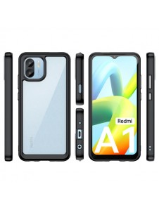 Outer Space Case for Xiaomi Redmi A1 cover with a flexible frame black