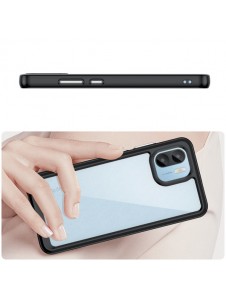 Outer Space Case for Xiaomi Redmi A1 cover with a flexible frame black