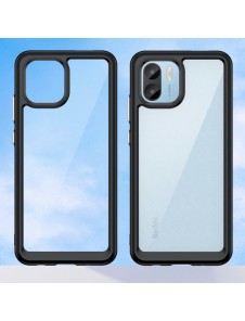 Outer Space Case for Xiaomi Redmi A1 cover with a flexible frame black