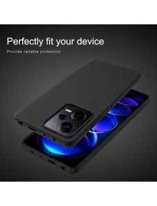 Nillkin Super Frosted Back Cover for Xiaomi Redmi Note 12 Pro 5G/Poco X5 Pro 5G Black