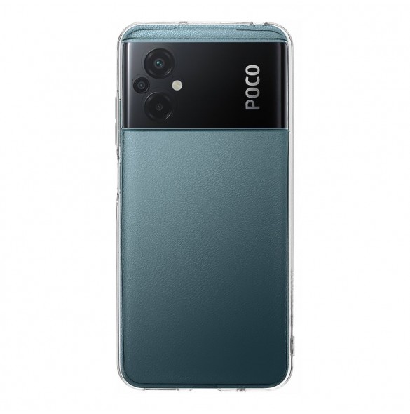 Tactical TPU Cover Poco M5 Transparent