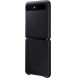 Samsung Leather Cover-fodral till Samsung Galaxy Z Flip - Svart (EF-VF700LBE)