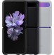 Samsung Leather Cover-fodral till Samsung Galaxy Z Flip - Svart (EF-VF700LBE)
