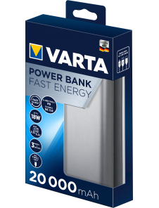 VARTA Powerbank Fast Energy 20000mAh Silver