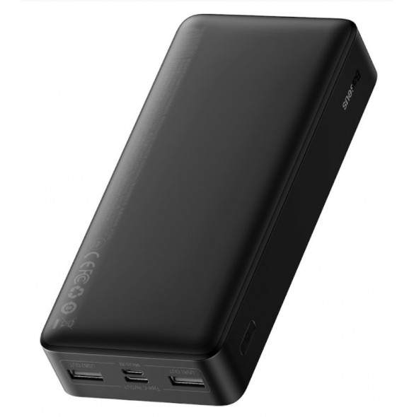 Baseus Bipow Digital Display Powerbank 20000mAh 15W Black