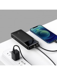Baseus Bipow Digital Display Powerbank 20000mAh 15W Black