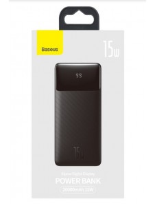 Baseus Bipow Digital Display Powerbank 20000mAh 15W Black