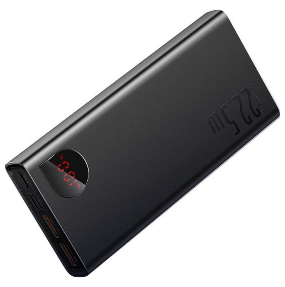 Baseus Adaman Digital Display Powerbank 20000mAh 22,5W Black
