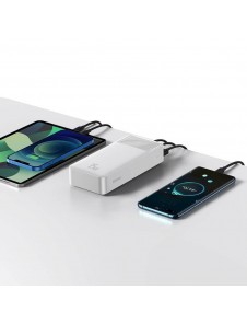 Baseus Bipow Digital Display Powerbank 30000mAh 15W White