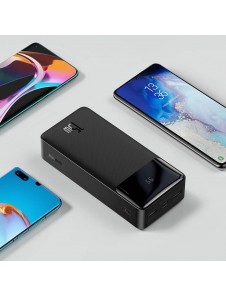 Baseus Bipow Digital Display Powerbank 30000mAh 15W Black