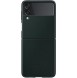 Samsung Leather Cover-fodral till Samsung Galaxy Z Flip 3 - Grön (EF-VF711LGE)