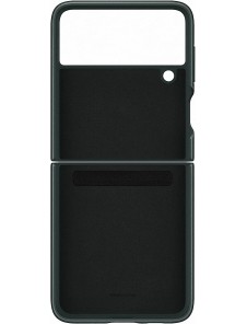 Samsung Leather Cover-fodral till Samsung Galaxy Z Flip 3 - Grön (EF-VF711LGE)