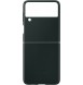 Samsung Leather Cover-fodral till Samsung Galaxy Z Flip 3 - Grön (EF-VF711LGE)
