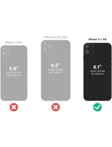 LifeProof Wake Case till iPhone 11 / iPhone XR (77-65113) - Svart
