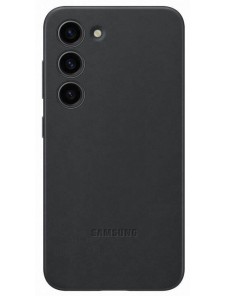 Samsung Leather Cover for Galaxy S23 Black (VS911LBE)