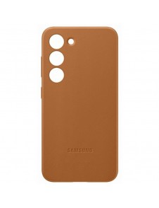 Samsung Leather Cover for Galaxy S23 Camel (VS911LAE)