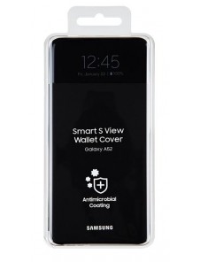 Samsung S-View Case for Galaxy A52/A52 5G/A52s Black