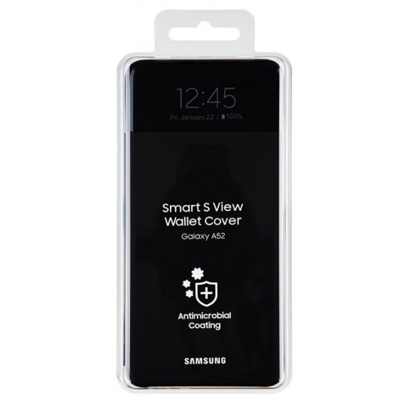 Samsung S-View Case for Galaxy A52/A52 5G/A52s Black