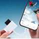 Joyroom HUB multifunctional OTG Lightning adapter - USB 3.2 Gen 1 (3.0, 3.1 Gen 1) / SD, TF / Lightning card reader white