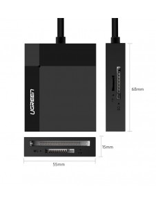 Ugreen USB 3.0 SD / micro SD / CF / MS memory card reader black