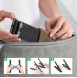 Ugreen X-Kit foldable laptop stand HUB USB Type C - 2x USB 3.2 Gen 1 / HDMI 4K 30 Hz 3D / SD and microSD card reader black